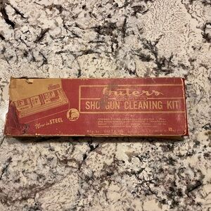 Vintage 1960's Outers Laboratories Gunslick 478 Shotgun Cleaning Kit
